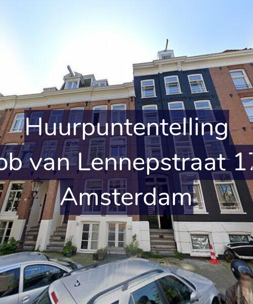 Foto gevel Huurpuntentelling voor Jacob van Lennepstraat 17-H, Amsterdam