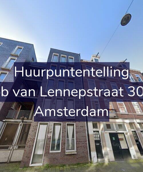 Foto gevel Huurpuntentelling voor Jacob van Lennepstraat 309-A, Amsterdam