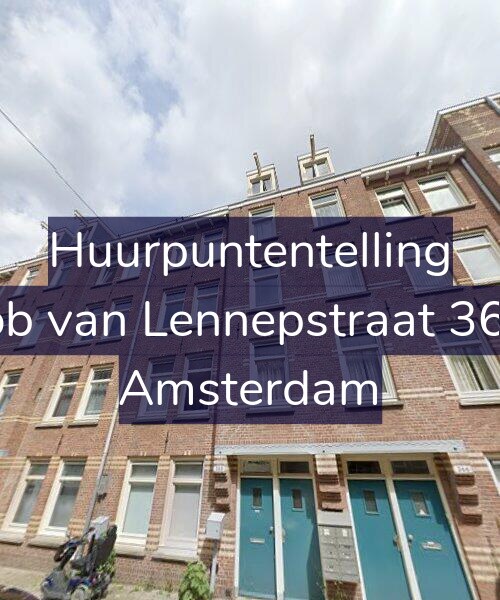 Foto gevel Huurpuntentelling voor Jacob van Lennepstraat 368-1, Amsterdam