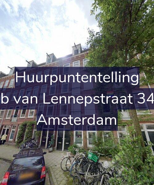 Foto gevel Huurpuntentelling voor Jacob van Lennepstraat 349-H, Amsterdam