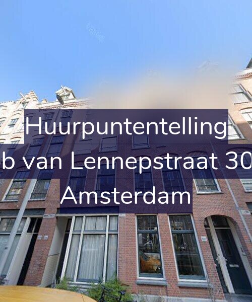 Foto gevel Huurpuntentelling voor Jacob van Lennepstraat 306-D, Amsterdam