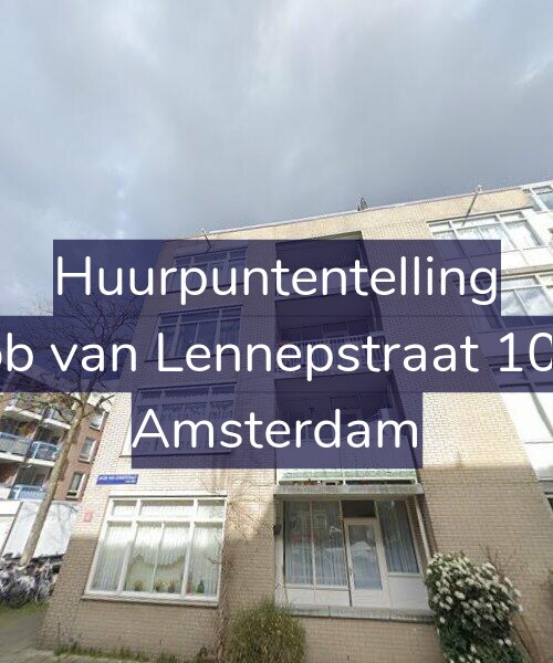 Foto gevel Huurpuntentelling voor Jacob van Lennepstraat 106-C, Amsterdam