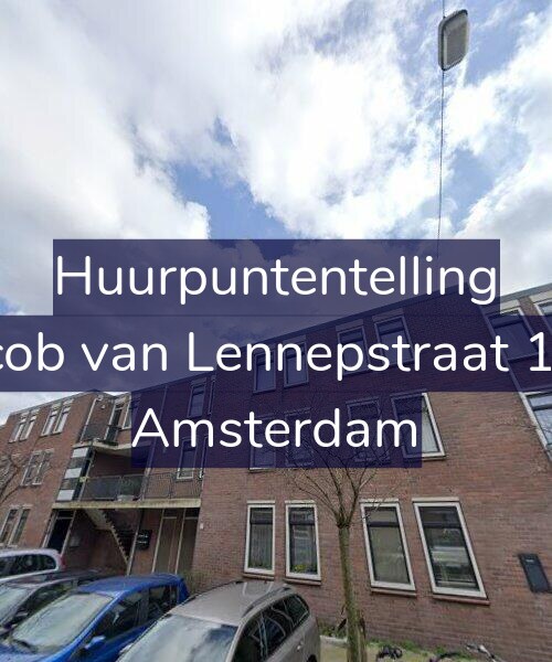 Foto gevel Huurpuntentelling voor Jacob van Lennepstraat 121, Amsterdam