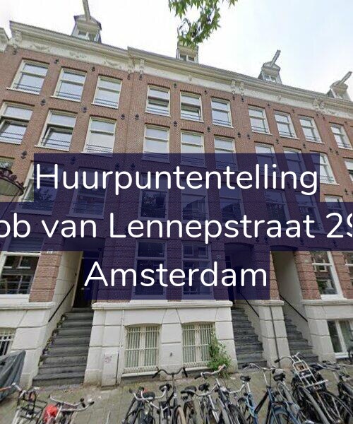 Foto gevel Huurpuntentelling voor Jacob van Lennepstraat 29-H, Amsterdam