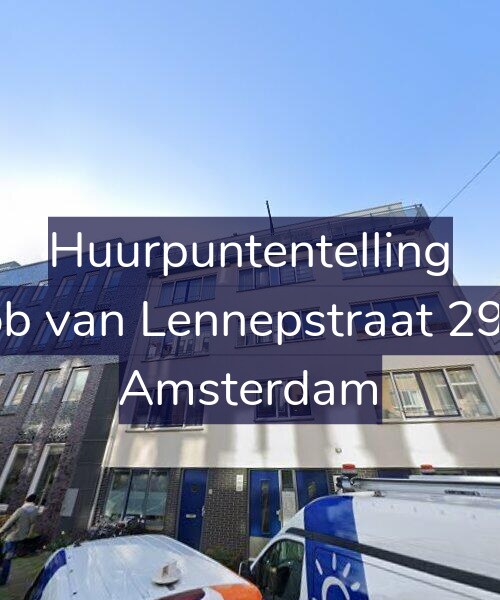 Foto gevel Huurpuntentelling voor Jacob van Lennepstraat 299-C, Amsterdam