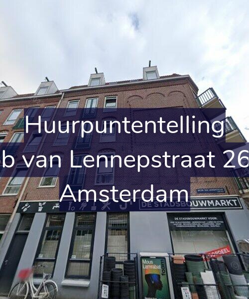Foto gevel Huurpuntentelling voor Jacob van Lennepstraat 263-D, Amsterdam