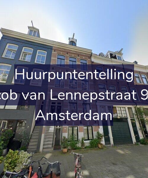 Foto gevel Huurpuntentelling voor Jacob van Lennepstraat 9-H, Amsterdam