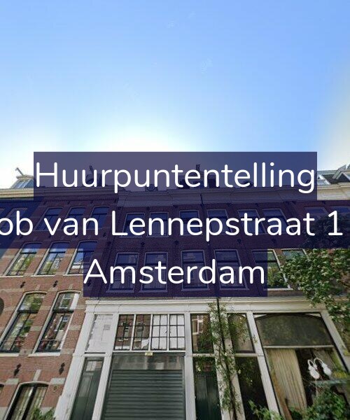Foto gevel Huurpuntentelling voor Jacob van Lennepstraat 11-3, Amsterdam