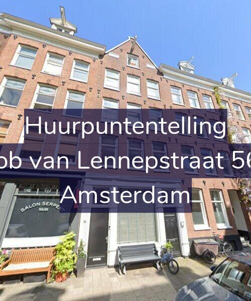 Foto gevel Huurpuntentelling voor Jacob van Lennepstraat 56-H, Amsterdam