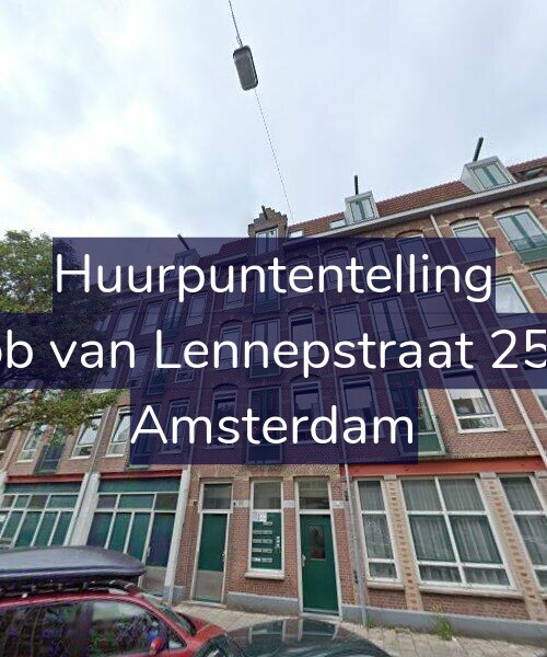 Foto gevel Huurpuntentelling voor Jacob van Lennepstraat 258-B, Amsterdam