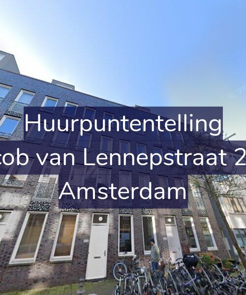 Foto gevel Huurpuntentelling voor Jacob van Lennepstraat 295, Amsterdam