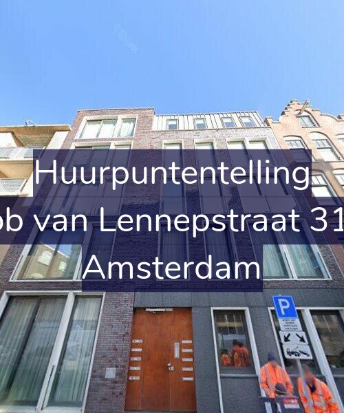 Foto gevel Huurpuntentelling voor Jacob van Lennepstraat 312-E, Amsterdam