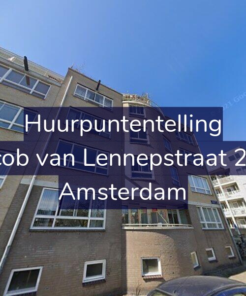 Foto gevel Huurpuntentelling voor Jacob van Lennepstraat 215, Amsterdam