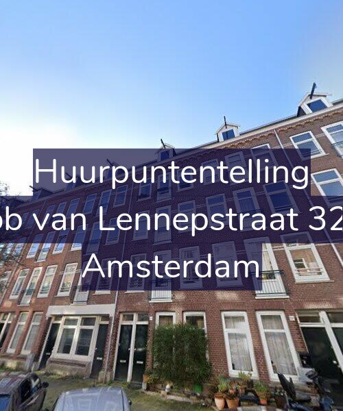 Foto gevel Huurpuntentelling voor Jacob van Lennepstraat 329-3, Amsterdam