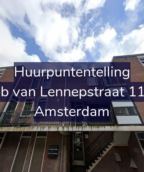 Foto gevel Huurpuntentelling voor Jacob van Lennepstraat 113-A, Amsterdam