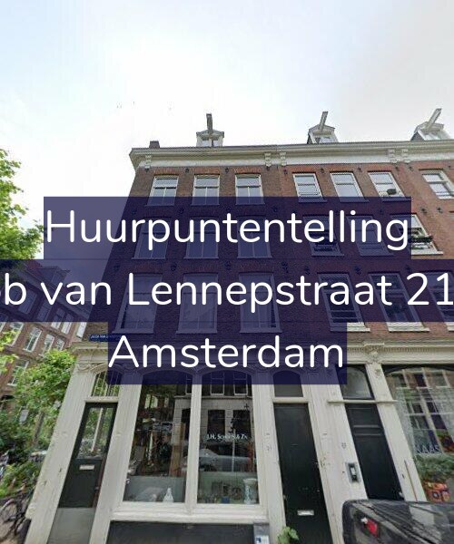 Foto gevel Huurpuntentelling voor Jacob van Lennepstraat 21-2A, Amsterdam