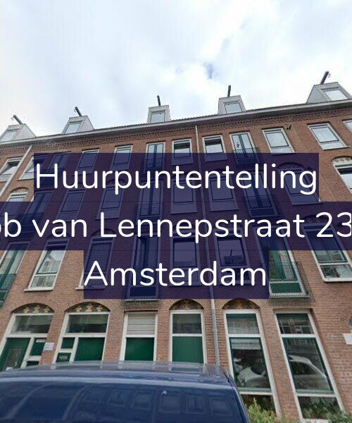 Foto gevel Huurpuntentelling voor Jacob van Lennepstraat 235-B, Amsterdam