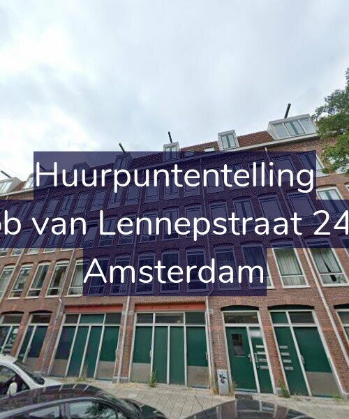 Foto gevel Huurpuntentelling voor Jacob van Lennepstraat 242-C, Amsterdam