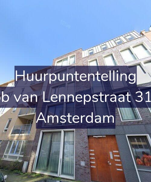 Foto gevel Huurpuntentelling voor Jacob van Lennepstraat 314-B, Amsterdam