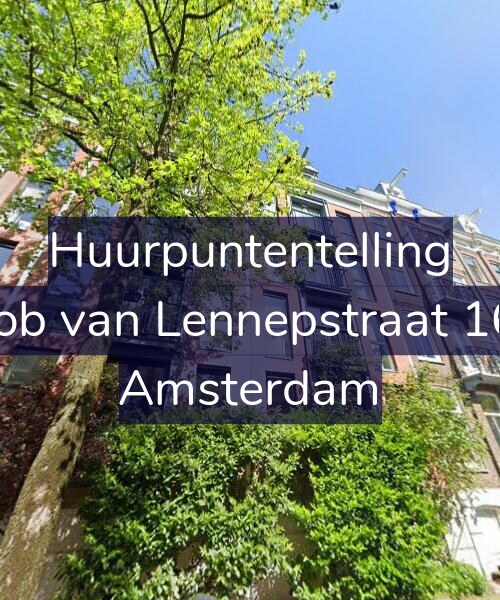 Foto gevel Huurpuntentelling voor Jacob van Lennepstraat 16-C, Amsterdam