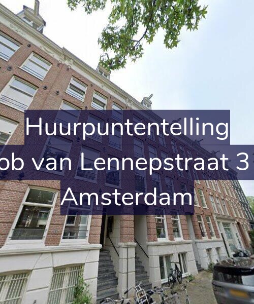 Foto gevel Huurpuntentelling voor Jacob van Lennepstraat 31-4, Amsterdam