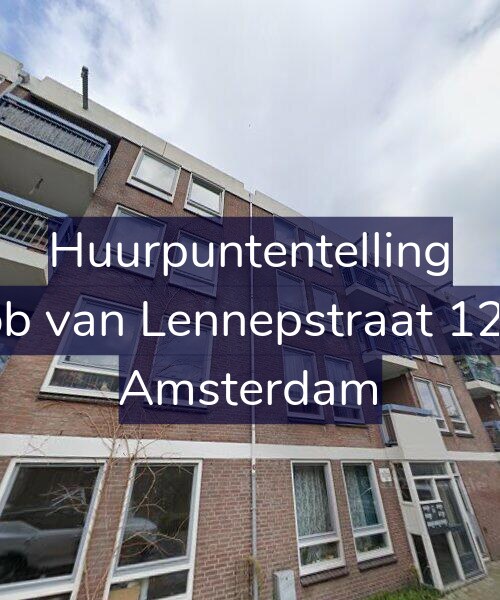 Foto gevel Huurpuntentelling voor Jacob van Lennepstraat 126-C, Amsterdam