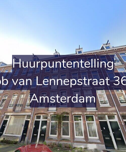 Foto gevel Huurpuntentelling voor Jacob van Lennepstraat 361-1, Amsterdam