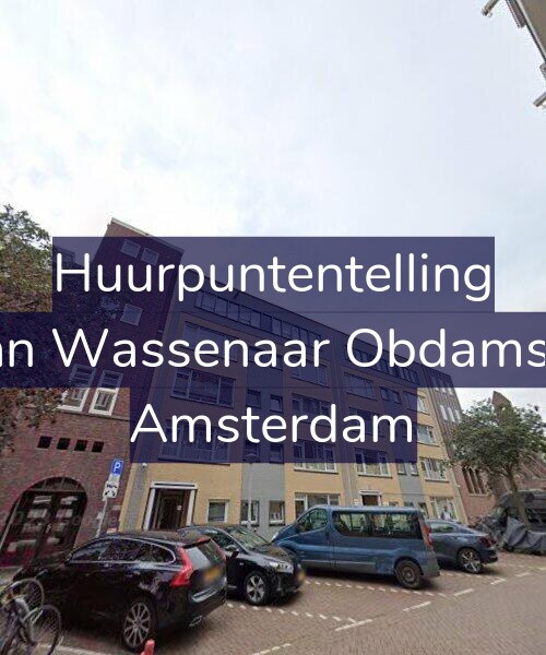 Foto gevel Huurpuntentelling voor Jacob van Wassenaar Obdamstraat 51, Amsterdam