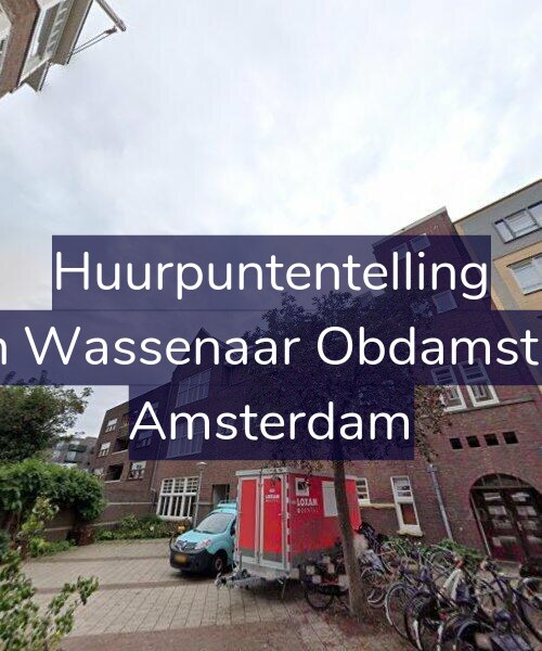Foto gevel Huurpuntentelling voor Jacob van Wassenaar Obdamstraat 13-E, Amsterdam