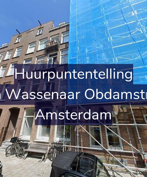 Foto gevel Huurpuntentelling voor Jacob van Wassenaar Obdamstraat 30-H, Amsterdam