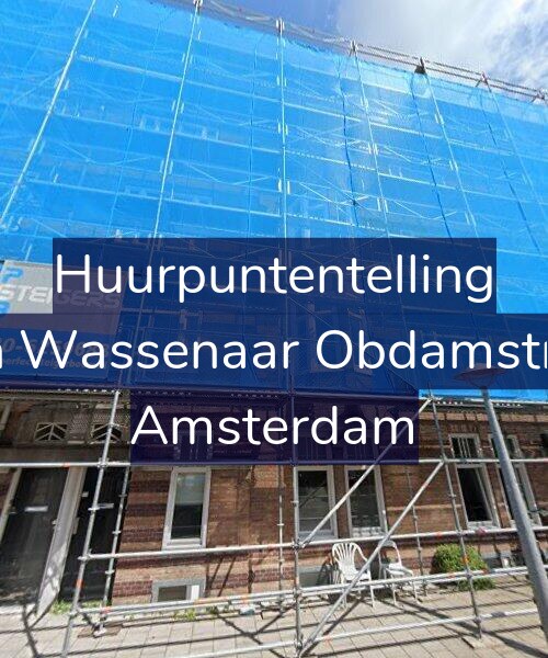 Foto gevel Huurpuntentelling voor Jacob van Wassenaar Obdamstraat 26-H, Amsterdam