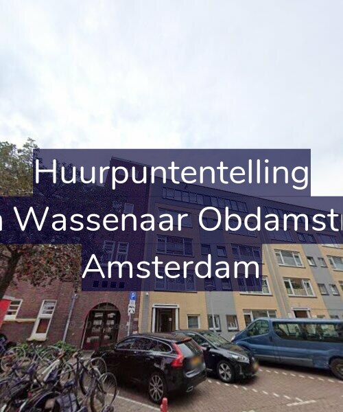 Foto gevel Huurpuntentelling voor Jacob van Wassenaar Obdamstraat 55-A, Amsterdam