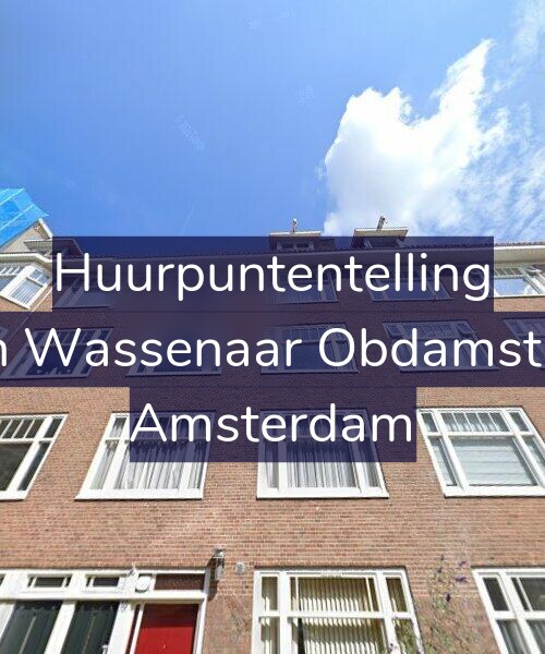 Foto gevel Huurpuntentelling voor Jacob van Wassenaar Obdamstraat 16-3, Amsterdam