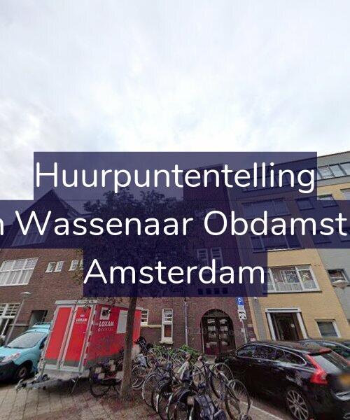 Foto gevel Huurpuntentelling voor Jacob van Wassenaar Obdamstraat 13-K, Amsterdam