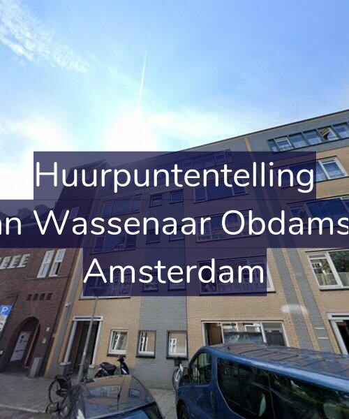 Foto gevel Huurpuntentelling voor Jacob van Wassenaar Obdamstraat 39, Amsterdam