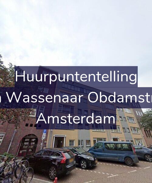 Foto gevel Huurpuntentelling voor Jacob van Wassenaar Obdamstraat 43-A, Amsterdam