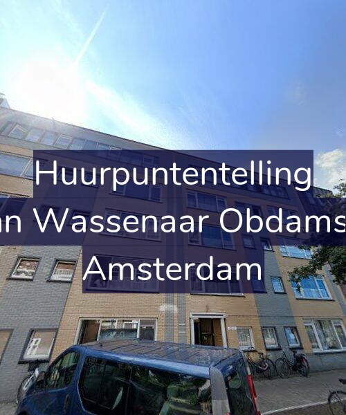 Foto gevel Huurpuntentelling voor Jacob van Wassenaar Obdamstraat 19, Amsterdam