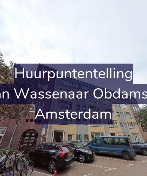 Foto gevel Huurpuntentelling voor Jacob van Wassenaar Obdamstraat 53, Amsterdam