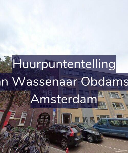 Foto gevel Huurpuntentelling voor Jacob van Wassenaar Obdamstraat 35, Amsterdam