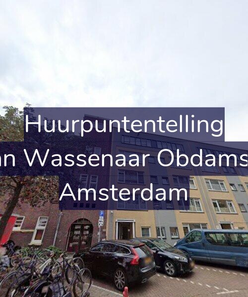 Foto gevel Huurpuntentelling voor Jacob van Wassenaar Obdamstraat 47, Amsterdam