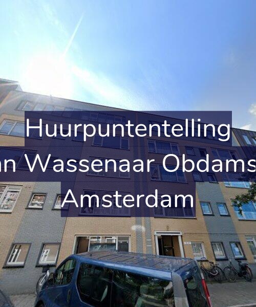 Foto gevel Huurpuntentelling voor Jacob van Wassenaar Obdamstraat 65, Amsterdam