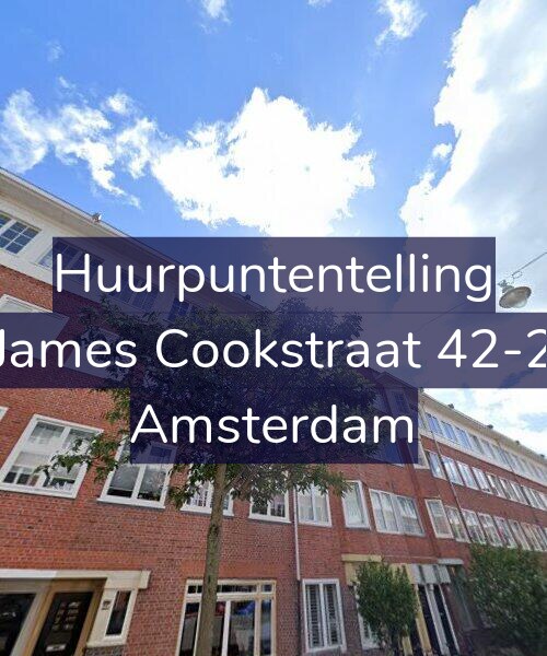 Foto gevel Huurpuntentelling voor James Cookstraat 42-2, Amsterdam