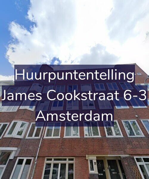 Foto gevel Huurpuntentelling voor James Cookstraat 6-3, Amsterdam