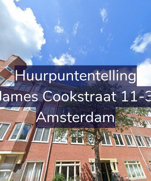 Foto gevel Huurpuntentelling voor James Cookstraat 11-3, Amsterdam