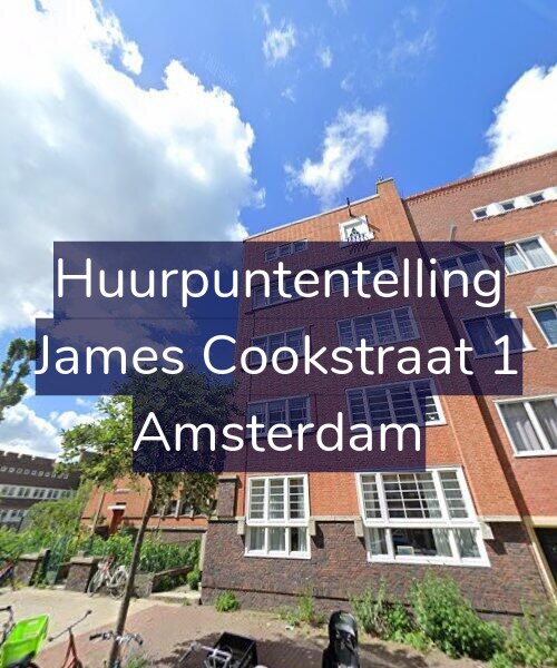 Foto gevel Huurpuntentelling voor James Cookstraat 1, Amsterdam