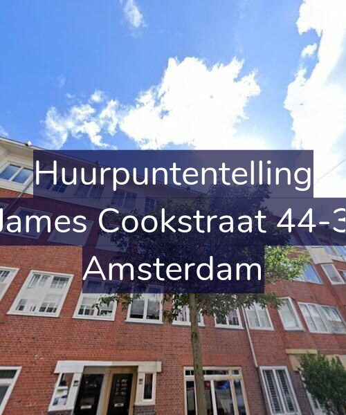 Foto gevel Huurpuntentelling voor James Cookstraat 44-3, Amsterdam