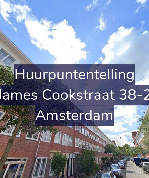 Foto gevel Huurpuntentelling voor James Cookstraat 38-2, Amsterdam