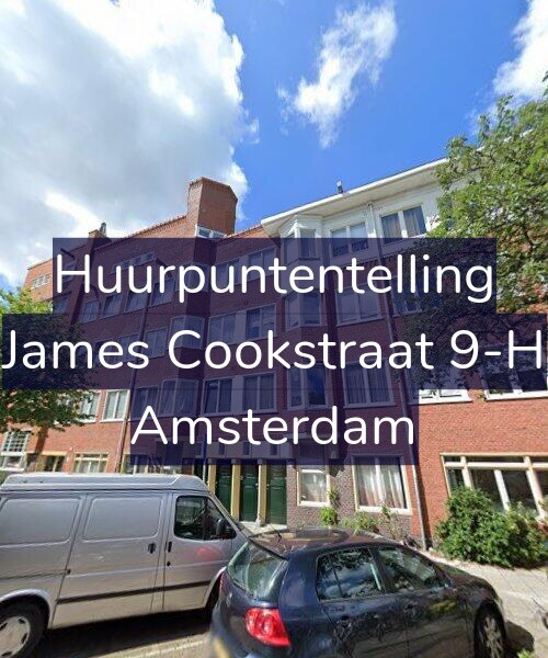 Foto gevel Huurpuntentelling voor James Cookstraat 9-H, Amsterdam