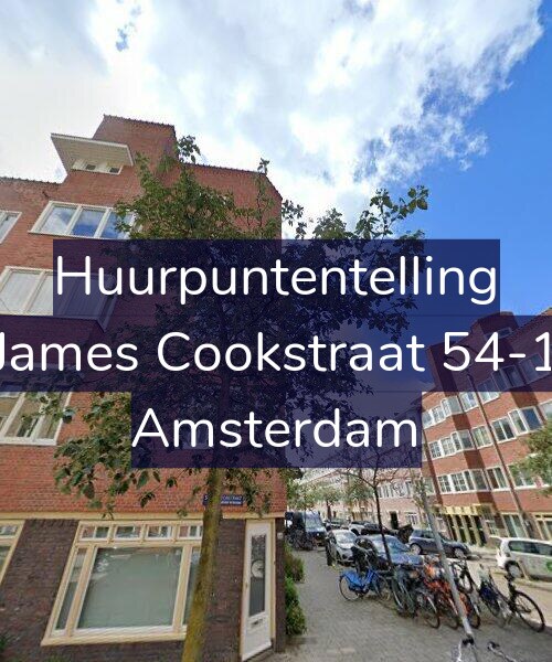 Foto gevel Huurpuntentelling voor James Cookstraat 54-1, Amsterdam