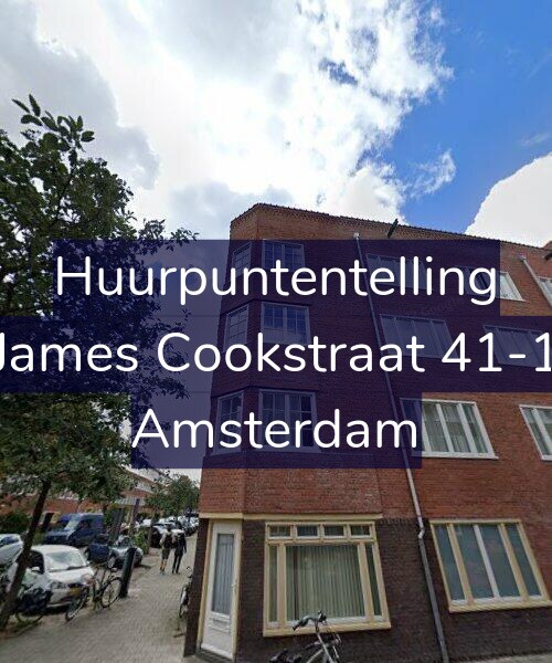Foto gevel Huurpuntentelling voor James Cookstraat 41-1, Amsterdam